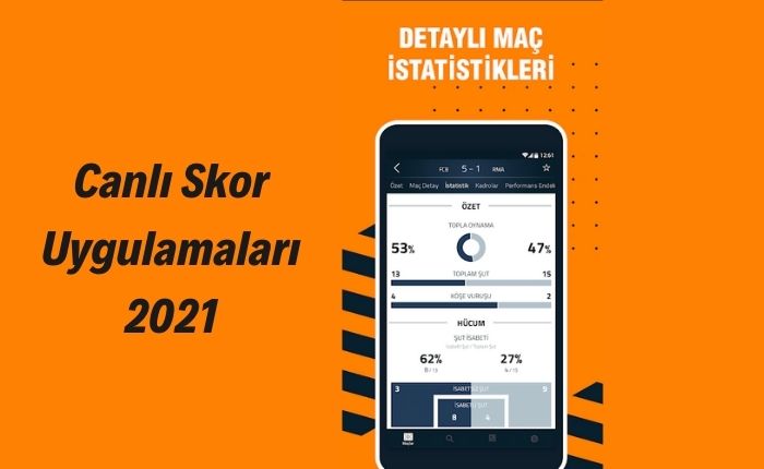 canlı skor uygulamaları 2021